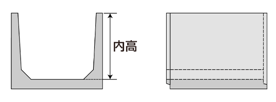 日コン式開きょ図面